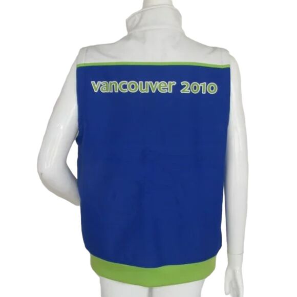 new VANCOUVER OLYMPICS 2010 Vest, S, Sherpa, Zipper front, Pockets - Picture 6 of 13